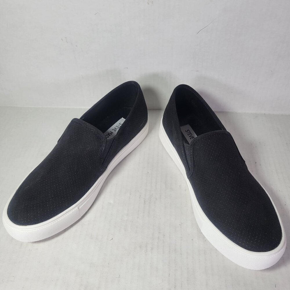 Steve Madden Women Zarayy Casual Resort Black Slip-On Sneakers Size 6 - Picture 6 of 8